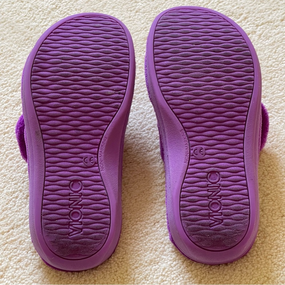 Vionic Relax Arch Support Orthotic Slipper Size 5 But Fits Size 6 Purple Magenta - Picture 9 of 9